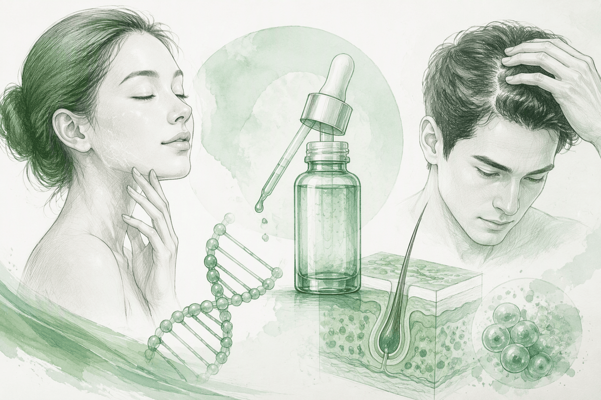 PDRN Serum: What the Evidence Really Says About Skin and Hair Growth