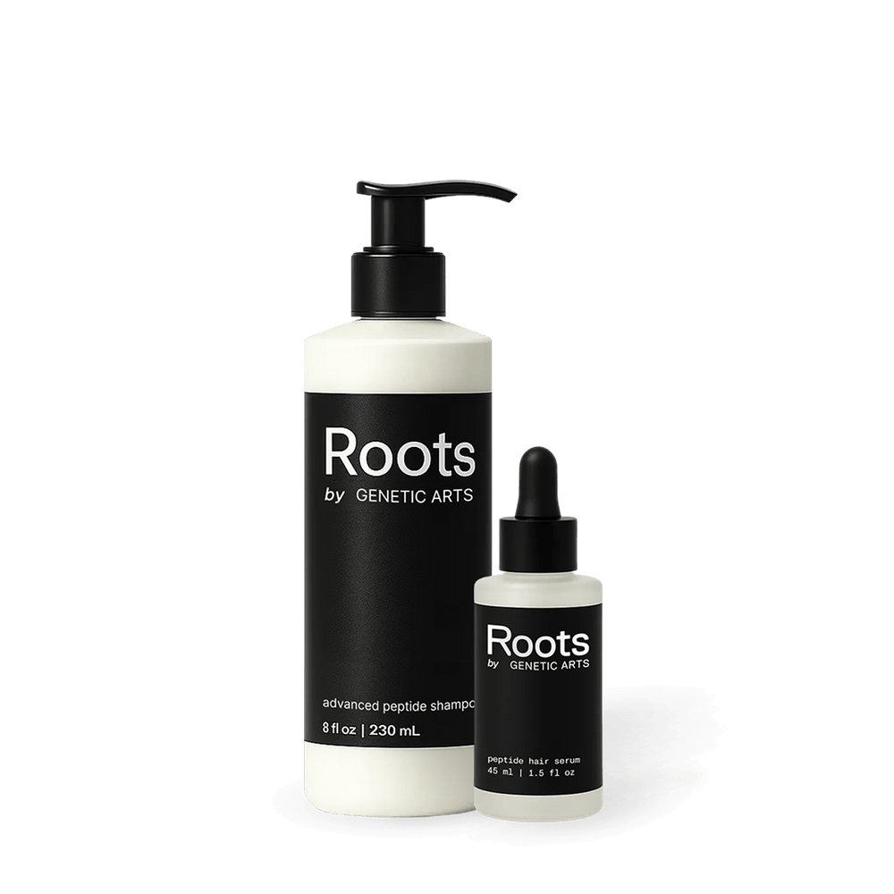 Peptide Shampoo and Serum Longevity Stack