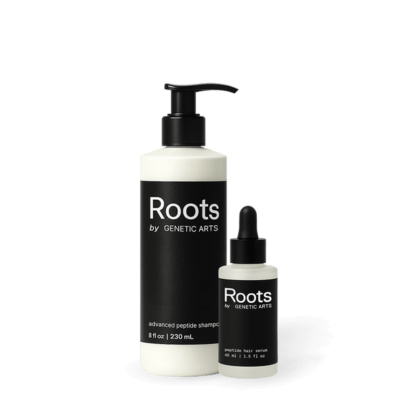 Peptide Shampoo and Serum Longevity Stack